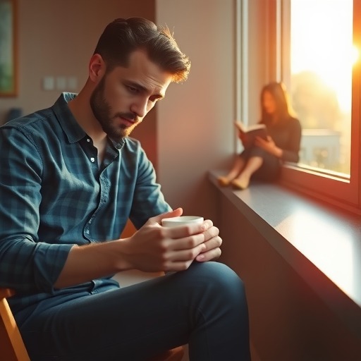 在真心喜欢的人跟前，男人多半会很“拘谨”