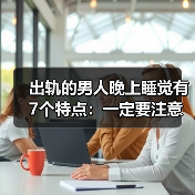 出轨的男人晚上睡觉有7个特点:一定要注意(图2) 出轨男人睡觉习惯变化|识别信号全攻略(图2)