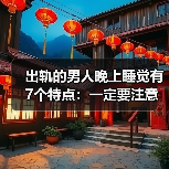 出轨的男人晚上睡觉有7个特点:一定要注意(图1) 出轨男人睡觉习惯变化|识别信号全攻略(图1)