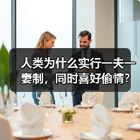 人类为什么实行一夫一妻制,同时喜好偷情?(图2) 人类为何一夫一妻却爱偷情|基因揭秘真相(图2)