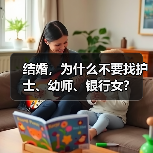结婚,为什么不要找护士、幼师、银行女?(图1) 结婚为何不要找护士幼师银行女|情感选择指南(图1)