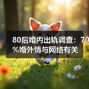 80后婚内出轨调查:70%婚外情与网络有关(图1) 80后婚内出轨现象:70%婚外情与网络有关(图1)