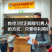 教你3招正确吸引男人的方式,只要你利用好,高冷男神也轻松拿下(图1) 吸引男人3招全攻略(图1)
