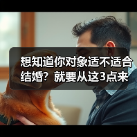 想知道你对象适不适合结婚?就要从这3点来看,一测就能看出来(图4) 如何判断对象适不适合结婚?核心技巧(图4)