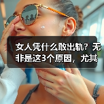 女人凭什么敢出轨?无非是这3个原因,尤其是最后一个(图3) 女人出轨三大原因揭秘|情感与婚姻的真相(图3)