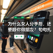 为什么女人分手后,还要跟你做朋友?句句扎心(图1) 女人分手后还做朋友的心理分析|情感关系全攻略(图1)
