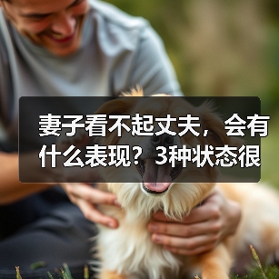 妻子看不起丈夫,会有什么表现?3种状态很明显(图4) 妻子看不起丈夫的表现|三种明显状态解析(图4)