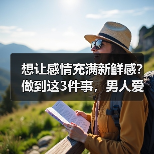 想让感情充满新鲜感?做到这3件事,男人爱你到永远(图3) 让感情保持新鲜感的3个方法|实用指南(图3)