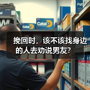 挽回时,该不该找身边的人去劝说男友?(图1) 挽回时不该找他人劝说男友|情感修复核心技巧(图1)