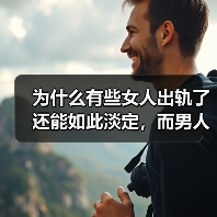 为什么有些女人出轨了还能如此淡定,而男人却慌得不行(图1) 女人出轨后为何淡定男人慌张|婚姻危机应对策略(图1)