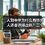人到中年为什么有些女人还会选择出轨?三个女人说了大实话(图2) 中年女人出轨原因揭秘|婚姻危机全攻略(图2)