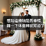 想知道婚姻是否幸福,踩一下体重秤就知道了,肯定错不了(图1) 婚姻幸福与体重变化关系揭秘|科学解读(图1)