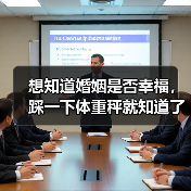 想知道婚姻是否幸福,踩一下体重秤就知道了,肯定错不了(图3) 婚姻幸福与体重变化关系揭秘|科学解读(图3)