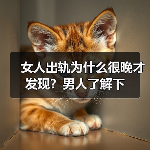 女人出轨为什么很晚才发现?男人了解下(图1) 女人出轨为何难被发现|婚姻冷暴力与情感疏离分析(图1)