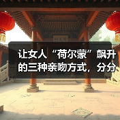让女人荷尔蒙飙升的三种亲吻技巧｜提升亲密感全攻略(图3)