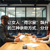 让女人荷尔蒙飙升的三种亲吻技巧｜提升亲密感全攻略(图4)