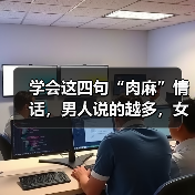 男人说情话技巧四句让女人身体越软｜实用指南(图3)