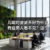 儿媳对婆婆不好为什么有些男人看不见?这个二婚的男人说大实话(图3) 婆媳矛盾男人为何看不见?真实原因大揭秘(图3)