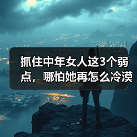 抓住中年女人这3个弱点,哪怕她再怎么冷漠也会爱上你(图2) 抓住中年女人情感弱点的3个关键点|实用指南(图2)