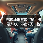 把握正确方式“撩”住男人心,不出7天,他会对你越爱越上瘾(图1) 如何让男人越爱越上瘾|情感经营核心技巧(图1)