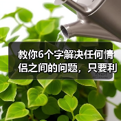 6个字化解情侣矛盾｜情感修复实用指南(图3)