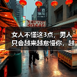 女人不懂这3点男人会怠慢你｜情感关系核心技巧(图4)
