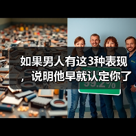 如果男人有这3种表现,说明他早就认定你了爱你很深(图1) 如果男人有这3种表现,说明他早就认定你了爱你很深(图1)