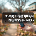如果男人有这3种表现,说明他早就认定你了爱你很深(图4) 如果男人有这3种表现,说明他早就认定你了爱你很深(图4)