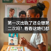 第一次出轨了还会想第二次吗？看看这她们都