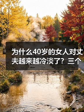 为什么40岁的女人对丈夫越来越冷淡了?三个女人说了心里话(图4) 为什么40岁的女人对丈夫越来越冷淡了?三个女人说了心里话(图4)
