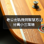 老公出轨挽回智慧方法：分离小三策略
