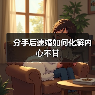 分手后速婚如何化解内心不甘(图1) 分手后速婚如何化解内心不甘(图1)
