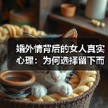婚外情背后的女人真实心理：为何选择留下而