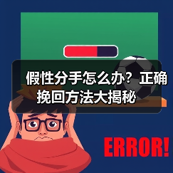 假性分手怎么办？正确挽回方法大揭秘(图4)