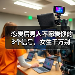 恋爱后男人不愿爱你的3个信号，女生千万别