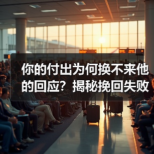 你的付出为何换不来他的回应?揭秘挽回失败的真正原因(图1) 你的付出为何换不来他的回应?揭秘挽回失败的真正原因(图1)