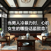 当男人冷暴力时，心机女生的哪些话最致命？(图4)