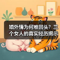 婚外情为何难回头？三个女人的真实经历揭示