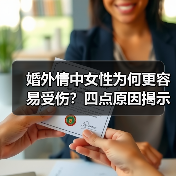 婚外情中女性为何更容易受伤？四点原因揭示真相 - 智穹界佳偶婚恋网
