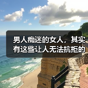 男人痴迷的女人，其实有这些让人无法抗拒的特质！(图1)