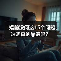 婚前没问这15个问题，婚姻真的靠谱吗？(图2)