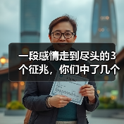 一段感情走到尽头的3个征兆，你们中了几个