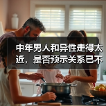 中年男人和异性走得太近,是否预示关系已不纯?(图4) 中年男人和异性走得太近,是否预示关系已不纯?(图4)