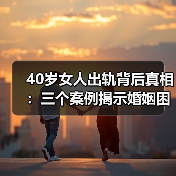40岁女人出轨背后真相:三个案例揭示婚姻困境(图2) 40岁女人出轨背后真相:三个案例揭示婚姻困境(图2)