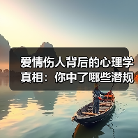 爱情伤人背后的心理学真相:你中了哪些潜规则?(图3) 爱情伤人背后的心理学真相:你中了哪些潜规则?(图3)