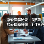 恋爱保鲜秘诀:3招唤醒爱情新鲜感,让TA心动如初(图4) 恋爱保鲜秘诀:3招唤醒爱情新鲜感,让TA心动如初(图4)