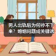 男人出轨后为何停不下来？婚姻问题成关键诱