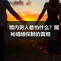 婚内男人最怕什么?揭秘婚姻保鲜的真相(图2) 婚内男人最怕什么?揭秘婚姻保鲜的真相(图2)