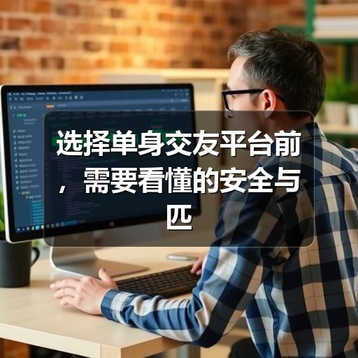 选择单身交友平台前，需要看懂的安全与匹配要点(图2)
