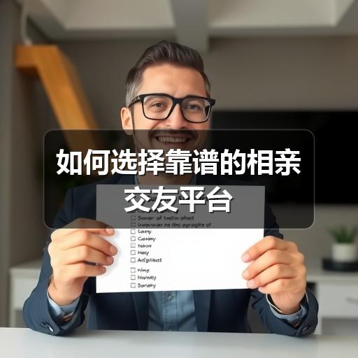 如何选择靠谱的相亲交友平台(图3) 如何选择靠谱的相亲交友平台(图3)